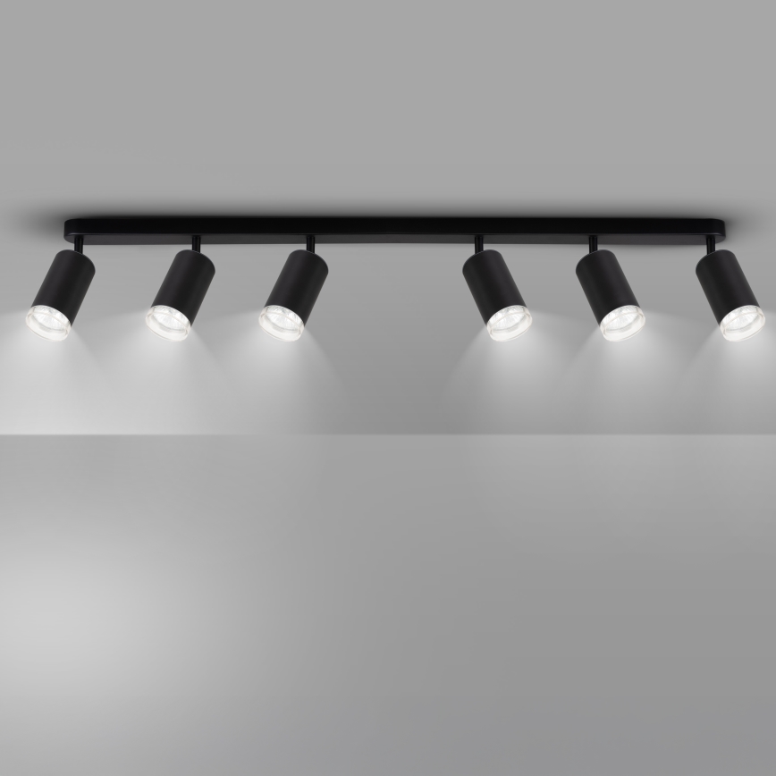 Brilagi - Badkamer spot SELE 6xGU10/30W/230V IP44 zwart