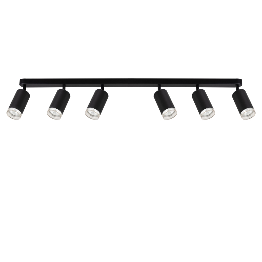 Brilagi - Badkamer spot SELE 6xGU10/30W/230V IP44 zwart
