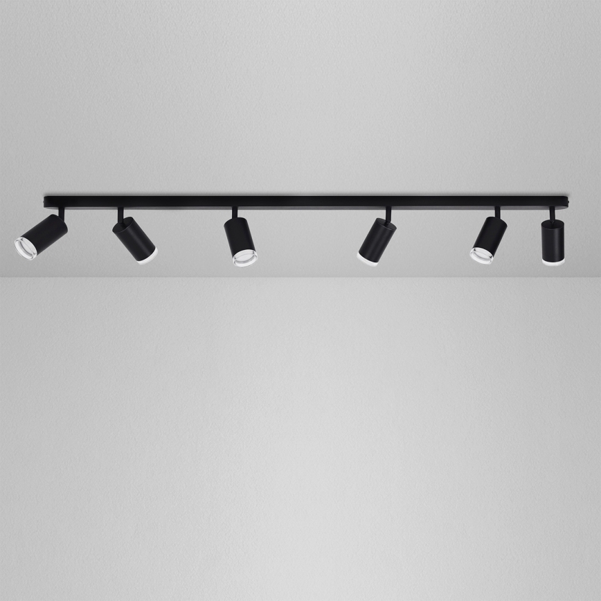Brilagi - Badkamer spot SELE 6xGU10/30W/230V IP44 zwart