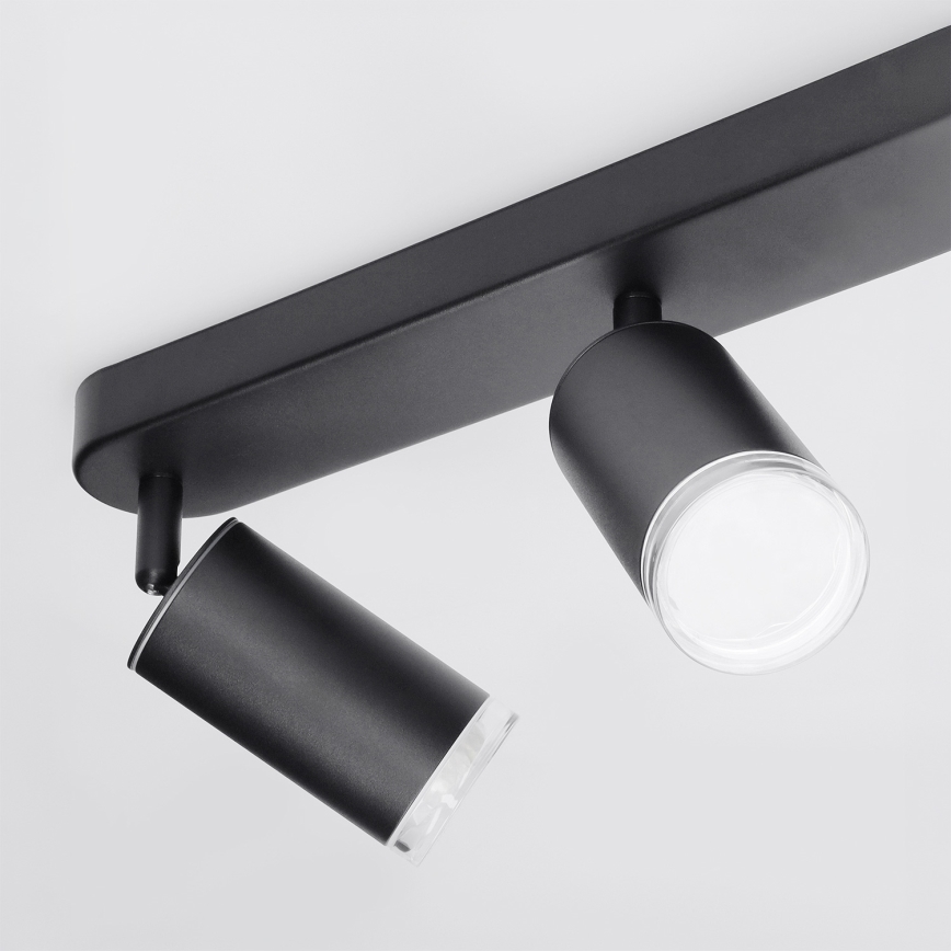 Brilagi - Badkamer spot SELE 6xGU10/30W/230V IP44 zwart
