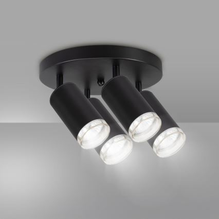 Brilagi - Badkamer spot SELE AQUA 4xGU10/30W/230V IP44 zwart
