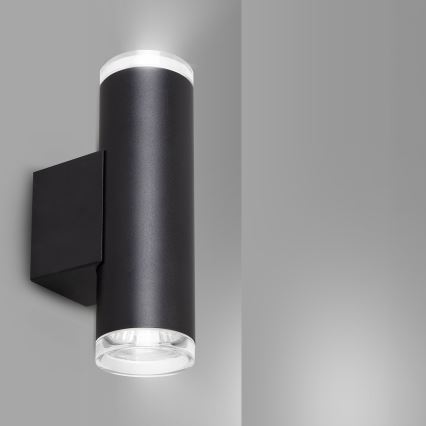 Brilagi - Badkamer wandspot SELE AQUA 4xGU10/30W/230V IP44 zwart