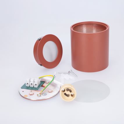 BRILAGI - Badkamer spotlamp MIA 1xGU10/30W/230V 84x80 mm bruin IP54