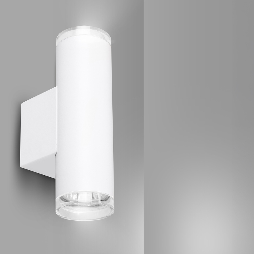 Brilagi - Badkamer wandspot SELE AQUA 2xGU10/30W/230V IP44 wit