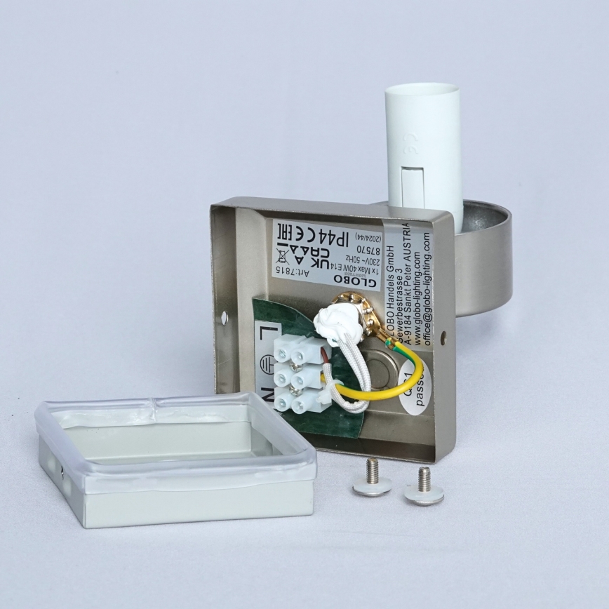 Brilagi - Badkamer wandlamp RAY 1xE14/40W/230V IP44