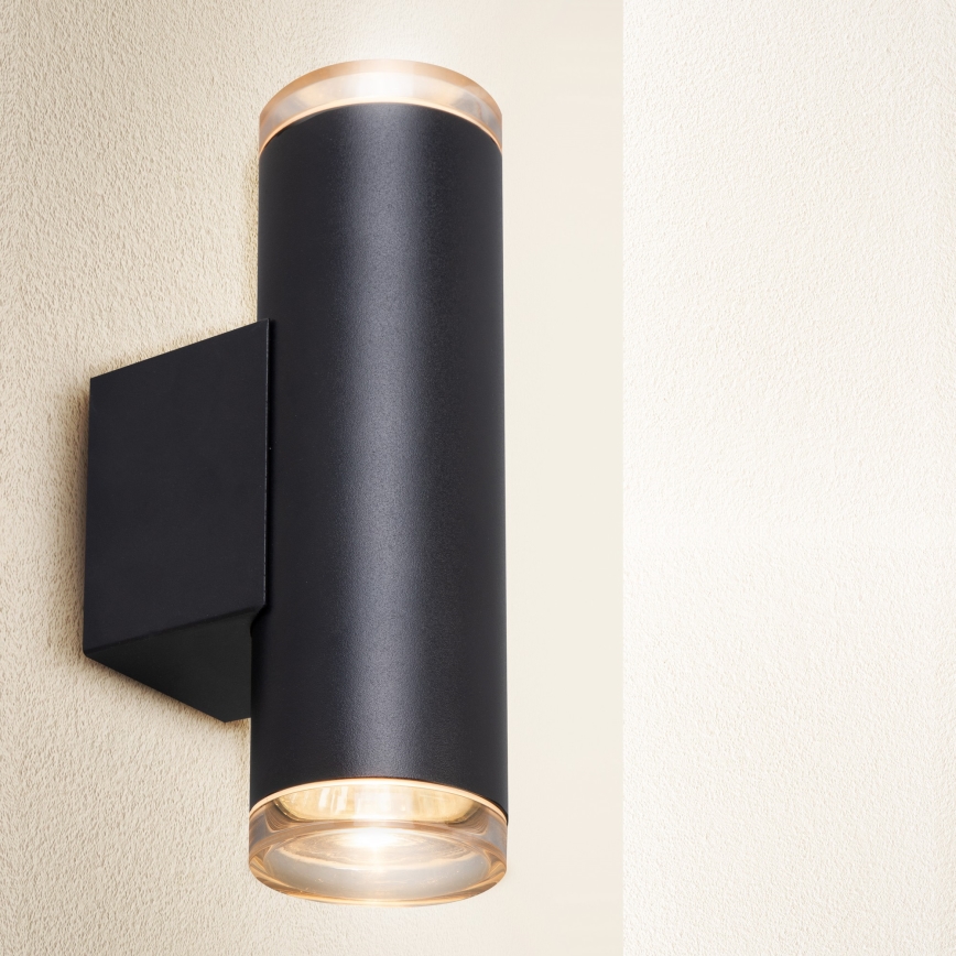 Brilagi - Badkamer wandspot SELE AQUA 4xGU10/30W/230V IP44 zwart