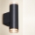 Brilagi - Badkamer wandspot SELE AQUA 4xGU10/30W/230V IP44 zwart