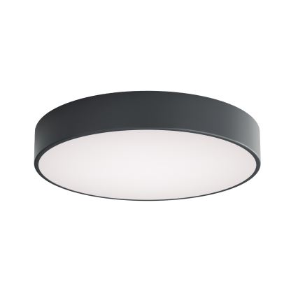 Brilagi - Plafondlamp voor de badkamer CLARE 4xE27/24W/230V Ø 50 cm antraciet IP54
