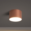 BRILAGI - Badkamerplafondlamp FORIS LED/9W/230V Ø 9 cm bronskleurig IP44 CRI 90