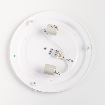 Brilagi - Badkamerplafondlamp POOL 2xE27/15W/230V Ø 30 cm IP54 zwart