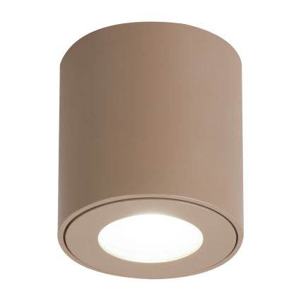 Brilagi - Badkamerspot MIA 1xGU10/30W/230V 84x80 mm beige IP44