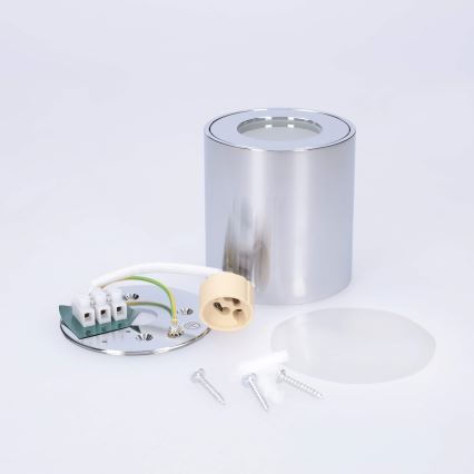 BRILAGI - Badkamer spotlamp MIA 1xGU10/30W/230V 84x80 mm glanzend chroom IP54