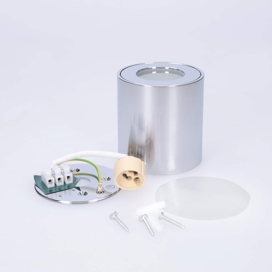 BRILAGI - Badkamer spotlamp MIA 1xGU10/30W/230V 84x80 mm glanzend chroom IP54