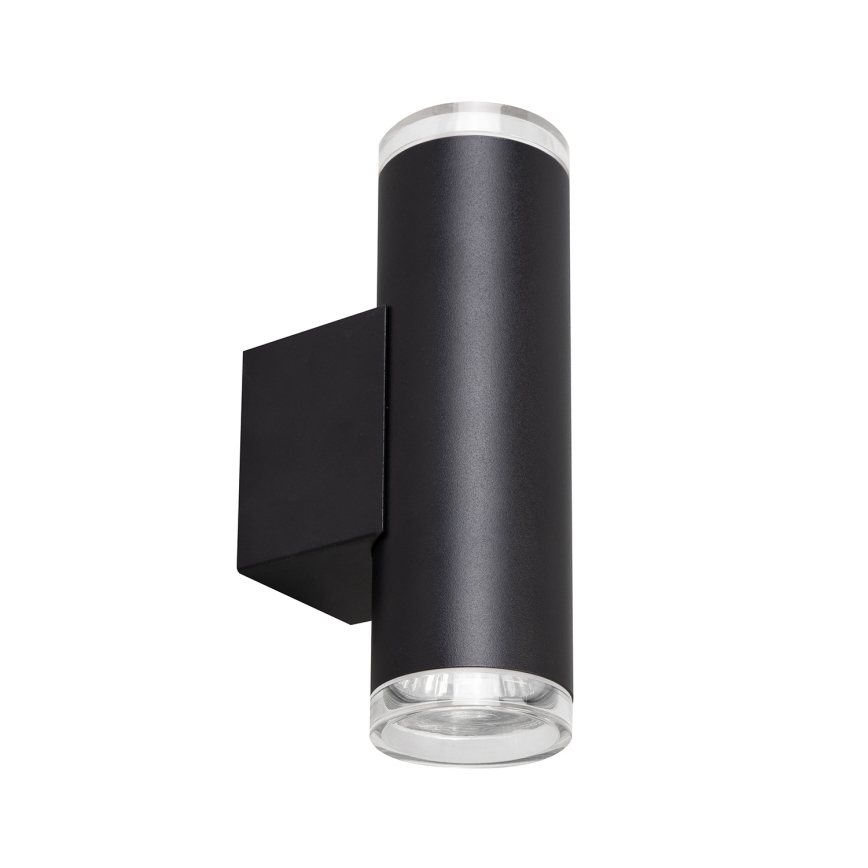 Brilagi - Badkamer wandspot SELE AQUA 2xGU10/30W/230V IP44 zwart