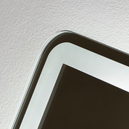 Brilagi - LED-dimbare verwarmde badkamerspiegel met randverlichting BELLA LED/16W/230V 60x60 cm 3000/4000/6500K IP44 CRI 90