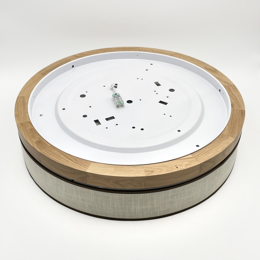 Brilagi - BELLADONNA LED Plafondlamp LED/36W/230V Ø 50 cm crème/eik