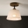 Brilagi - Bevestigde hanglamp ANTHONY 1xE14/60W/230V eiken/beige