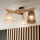 Brilagi - Bevestigde hanglamp ANTHONY 3xE14/40W/230V eiken