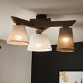 Brilagi - Bevestigde hanglamp ANTHONY 3xE14/40W/230V eiken