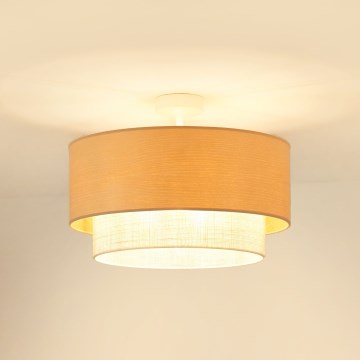Brilagi - Bevestigde hanglamp ARIZONA BOHO 1xE27/15W/230V diameter 45 cm crème/beige