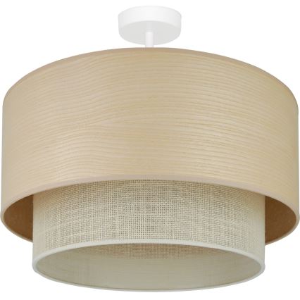 Brilagi - Bevestigde hanglamp ARIZONA BOHO 1xE27/15W/230V diameter 45 cm crème/beige