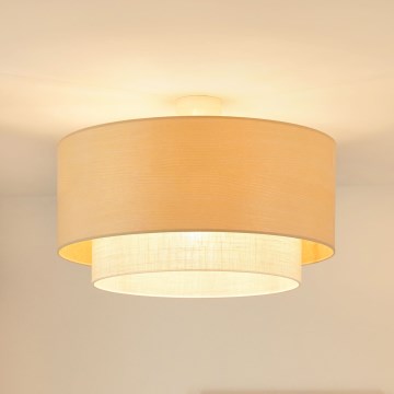 Brilagi - Bevestigde hanglamp ARIZONA BOHO 1xE27/15W/230V diameter 60 cm beige