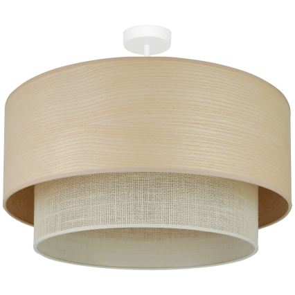 Brilagi - Bevestigde hanglamp ARIZONA BOHO 1xE27/15W/230V diameter 60 cm beige