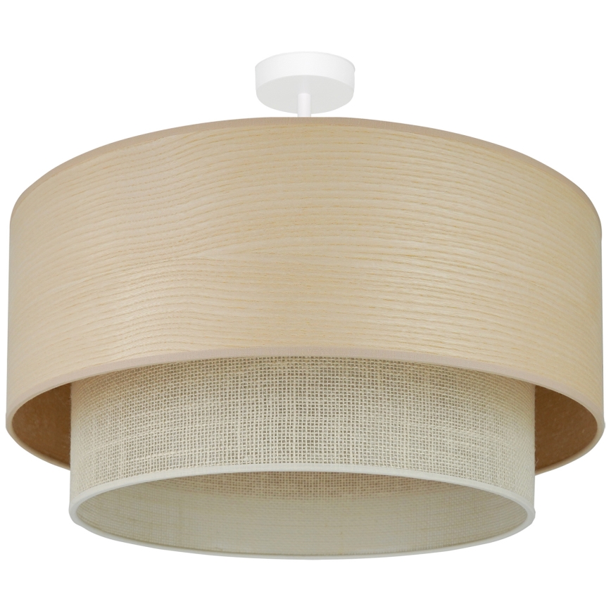 Brilagi - Bevestigde hanglamp ARIZONA BOHO 1xE27/15W/230V diameter 60 cm beige