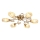Brilagi - Bevestigde hanglamp MEGAPOLIS 6xE14/60W/230V goud