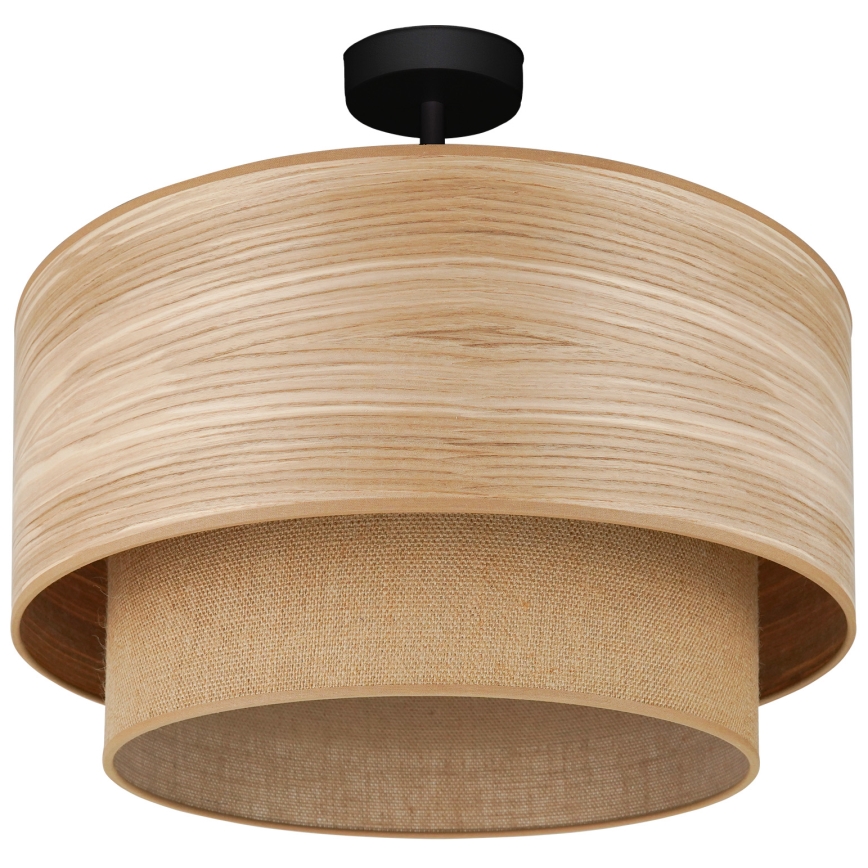 Brilagi - Bevestigde hanglamp MONTANA BOHO 1xE27/15W/230V diameter 45 cm bruin
