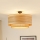 Brilagi - Bevestigde hanglamp MONTANA BOHO 1xE27/15W/230V diameter 60 cm bruin