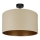 Brilagi - Bevestigde hanglamp OREGON ROLLER VEGE 1xE27/15W/230V diameter 45 cm beige