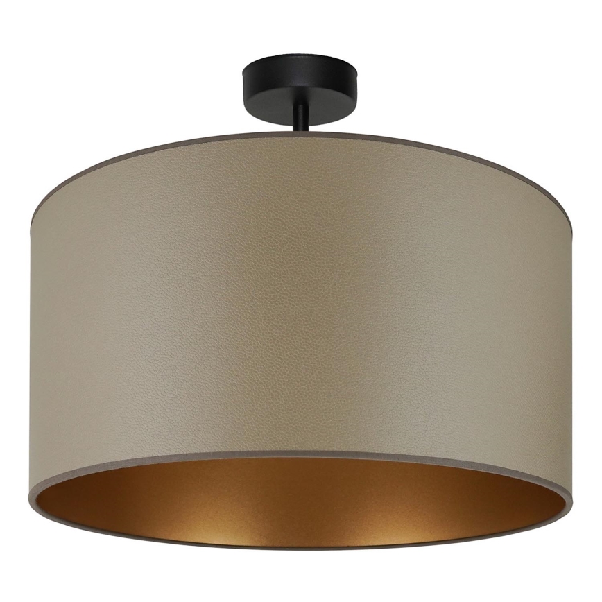 Brilagi - Bevestigde hanglamp OREGON ROLLER VEGE 1xE27/15W/230V diameter 45 cm grijs