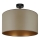 Brilagi - Bevestigde hanglamp OREGON ROLLER VEGE 1xE27/15W/230V diameter 45 cm grijs