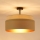 Brilagi - Bevestigde hanglamp OREGON VEGE 1xE27/15W/230V diameter 45 cm beige