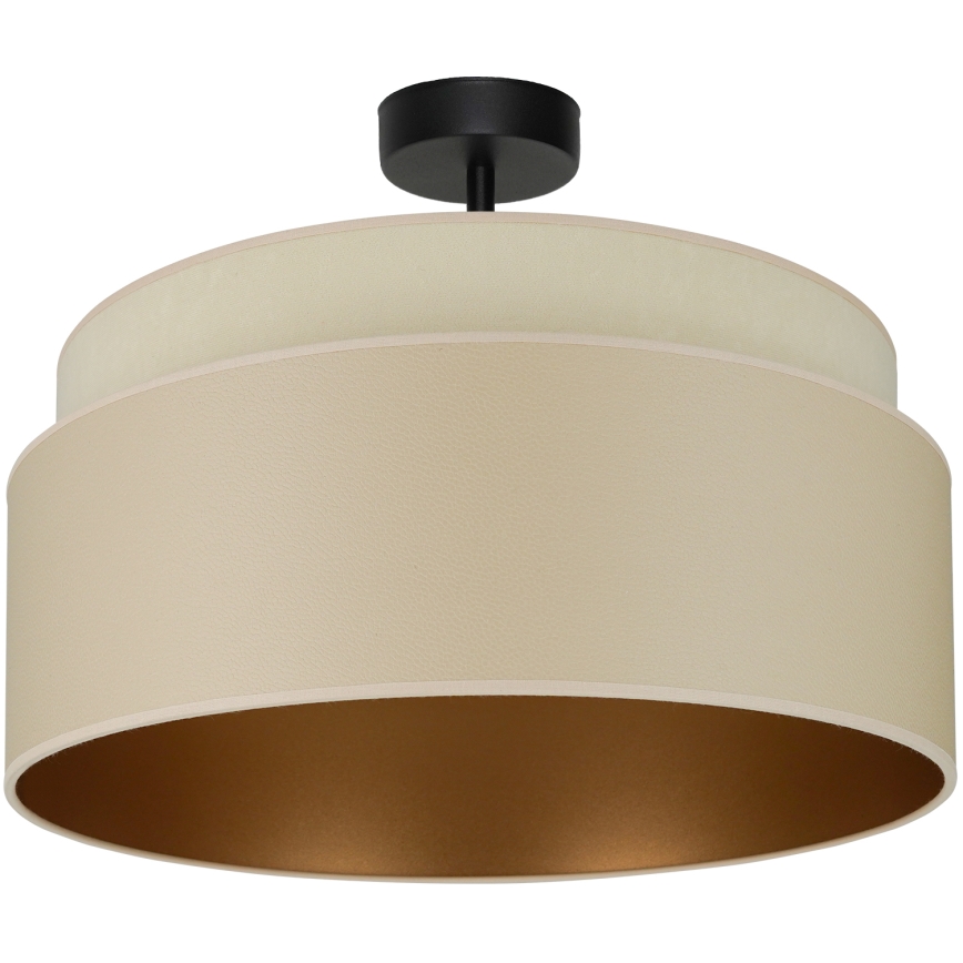 Brilagi - Bevestigde hanglamp OREGON VEGE 1xE27/15W/230V diameter 45 cm beige