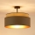 Brilagi - Bevestigde hanglamp OREGON VEGE 1xE27/15W/230V diameter 45 cm grijs