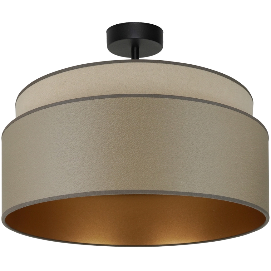 Brilagi - Bevestigde hanglamp OREGON VEGE 1xE27/15W/230V diameter 45 cm grijs