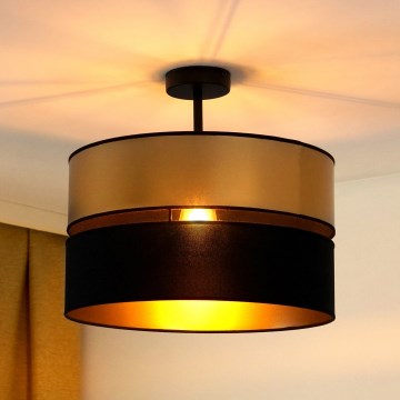Brilagi - Bevestigde hanglamp ROYAL 1xE27/15W/230V diameter 40 cm zwart/goud