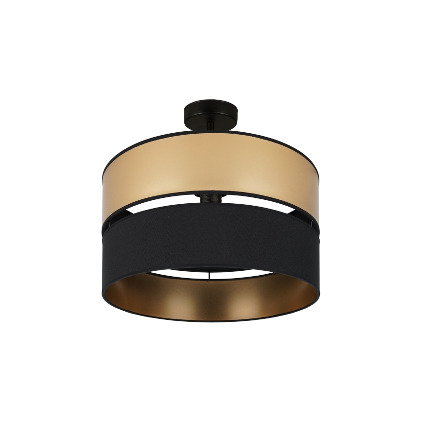 Brilagi - Bevestigde hanglamp ROYAL 1xE27/15W/230V diameter 40 cm zwart/goud