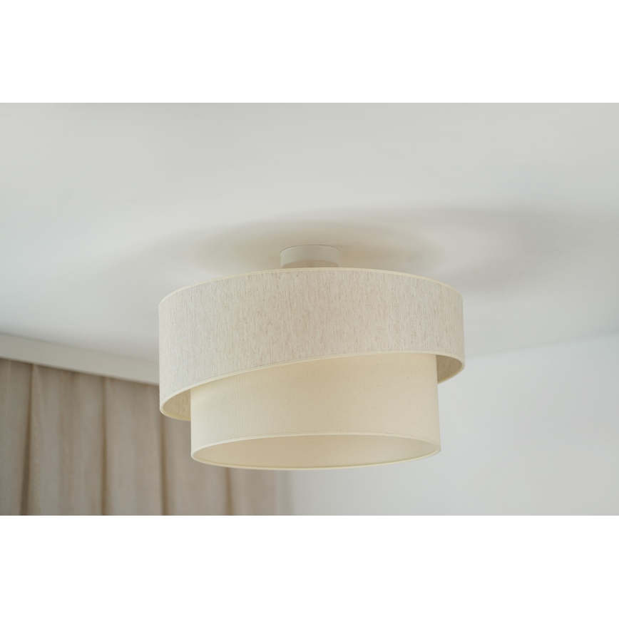 Brilagi - Bevestigde hanglamp SHINE 1xE27/15W/230V diameter 50 cm crème