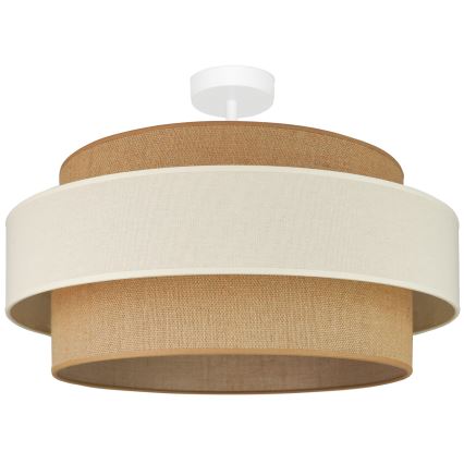 Brilagi - Bevestigde hanglamp SPACE LIGHT 1xE27/15W/230V diameter 50 cm beige/crème