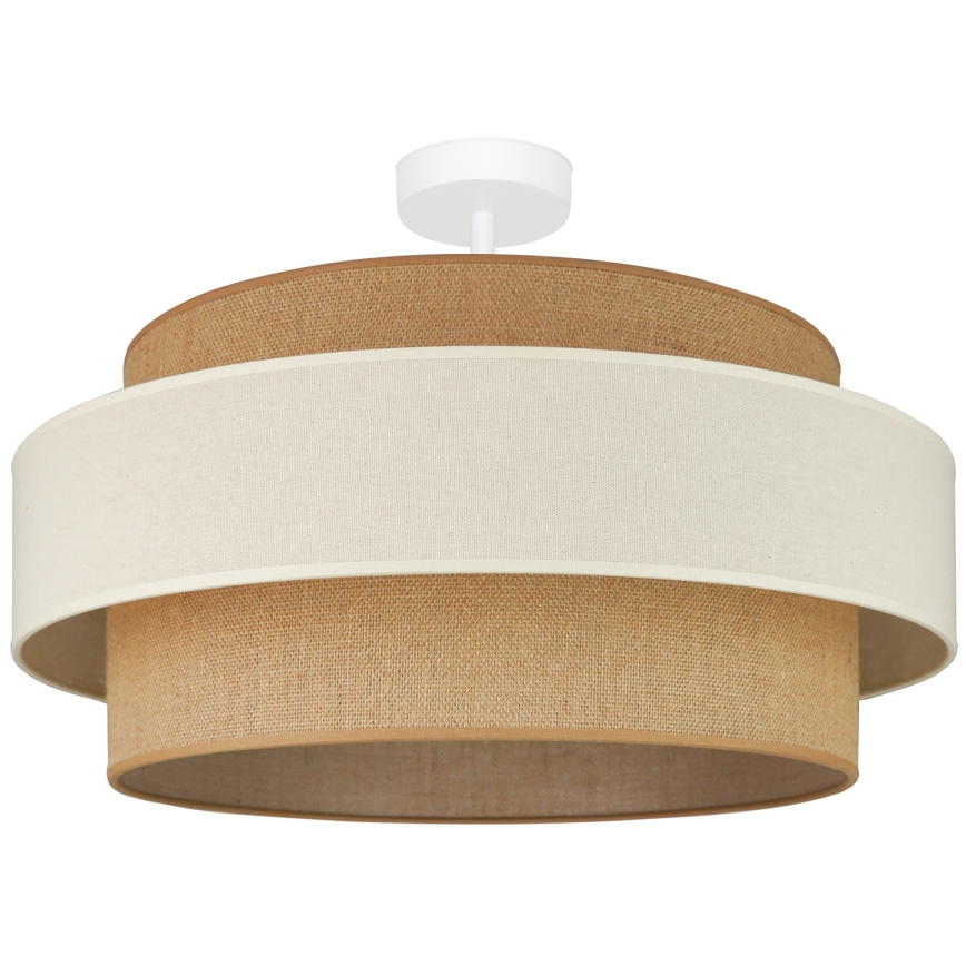 Brilagi - Bevestigde hanglamp SPACE LIGHT 1xE27/15W/230V diameter 50 cm beige/crème