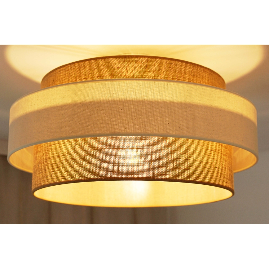 Brilagi - Bevestigde hanglamp SPACE LIGHT 1xE27/15W/230V diameter 50 cm beige/crème