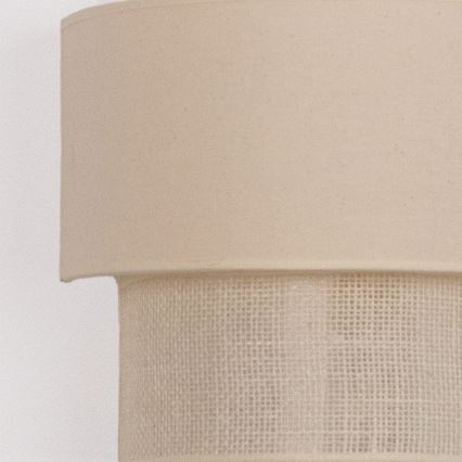 Brilagi - BOHO ECO LED-wandlamp 1xE27/10W/230V, crème