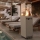 Brilagi - Buiten gashaard FLARO GAS 142x36 cm 8kW 1xAAA grijs + beschermhoes