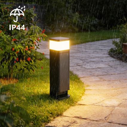 Brilagi - Buitenlamp PILLAR met 2 SCHUKO-stopcontacten, 1xG9/11W/230V, IP44, antraciet