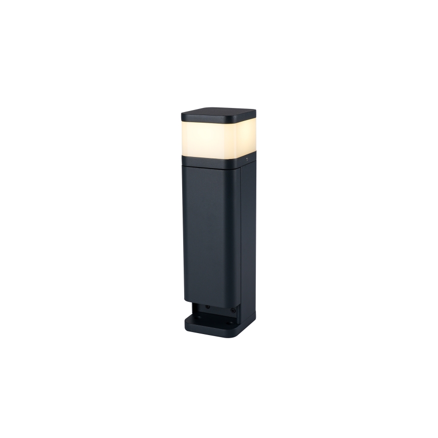 Brilagi - Buitenlamp PILLAR met 2 SCHUKO-stopcontacten, 1xG9/11W/230V, IP44, antraciet