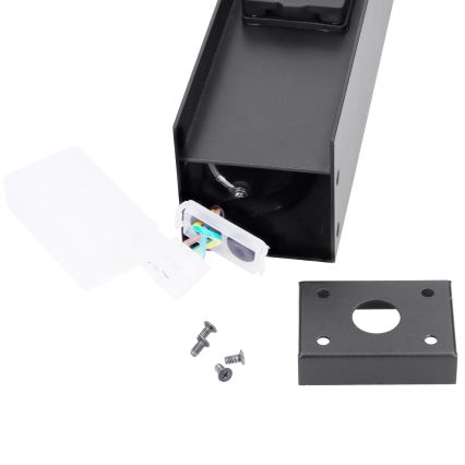 Brilagi - Buitenlamp met 2 SCHUKO-stopcontacten 1xG9/11W/230V IP44 zwart