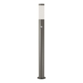 Brilagi - Buitenlamp met bewegingssensor ELIA 1xE27/20W/230V IP44 100 cm mat chroom